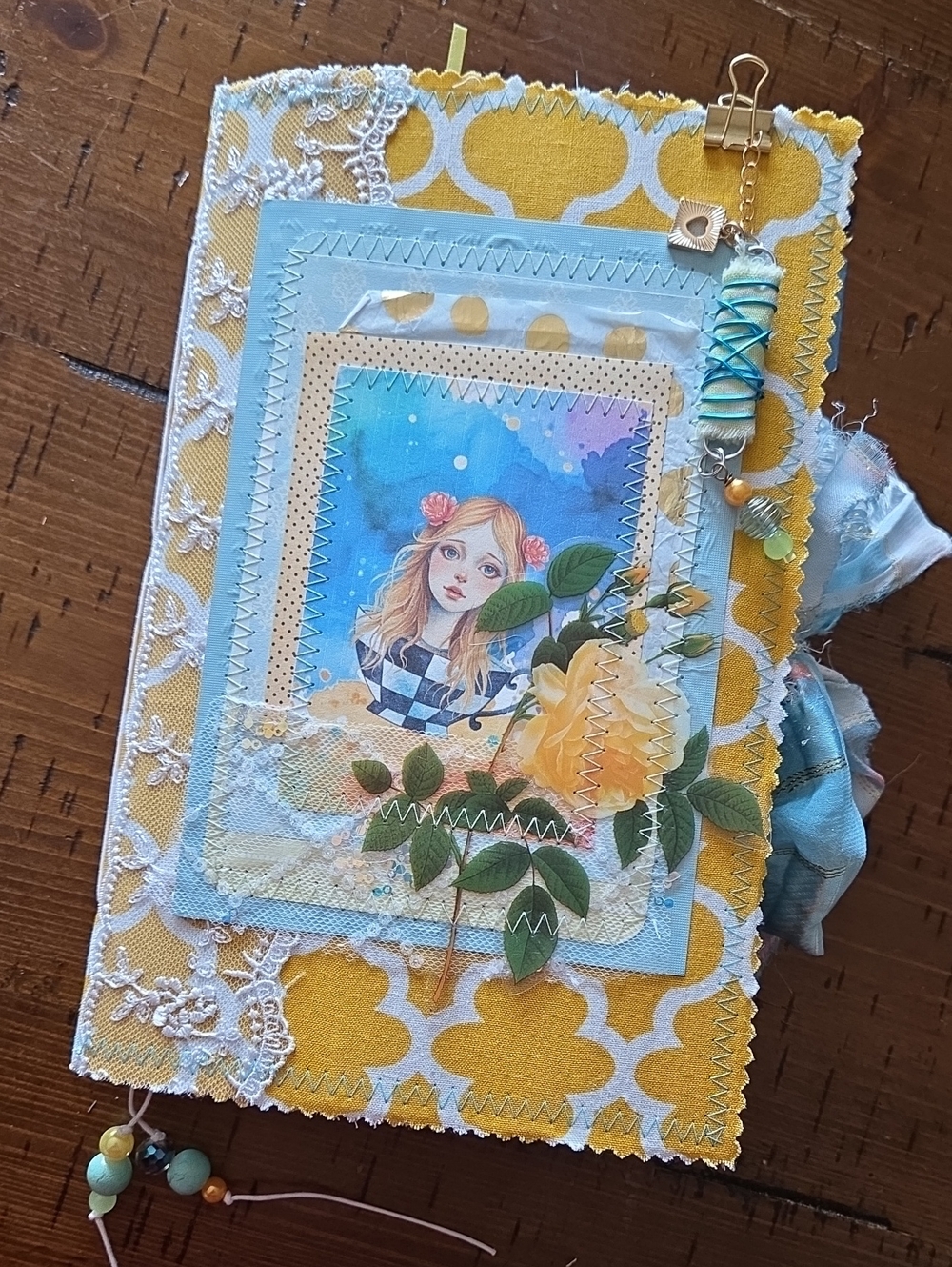 Alice In Wonderland Themed Junk Journal